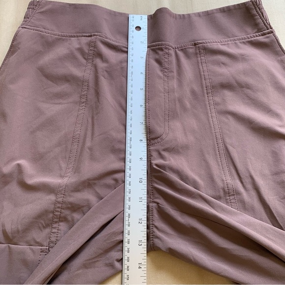 Athleta Chelsea Utility Jogger Pants Women 6 Mineral Brown Featherweight Stretch - Picture 14 of 16
